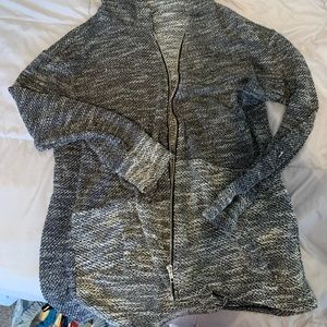 Grey Zip Up Hoodie